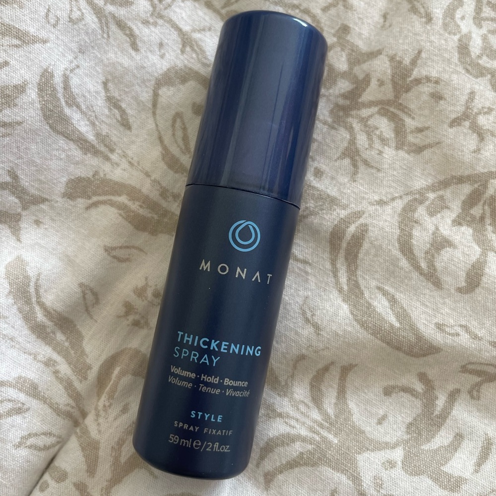 Hair thickening spray